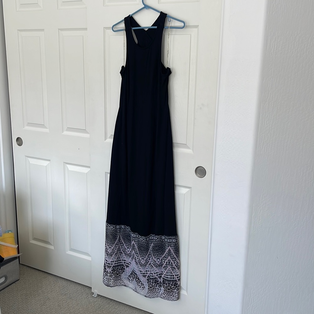 Buffalo black open back dress